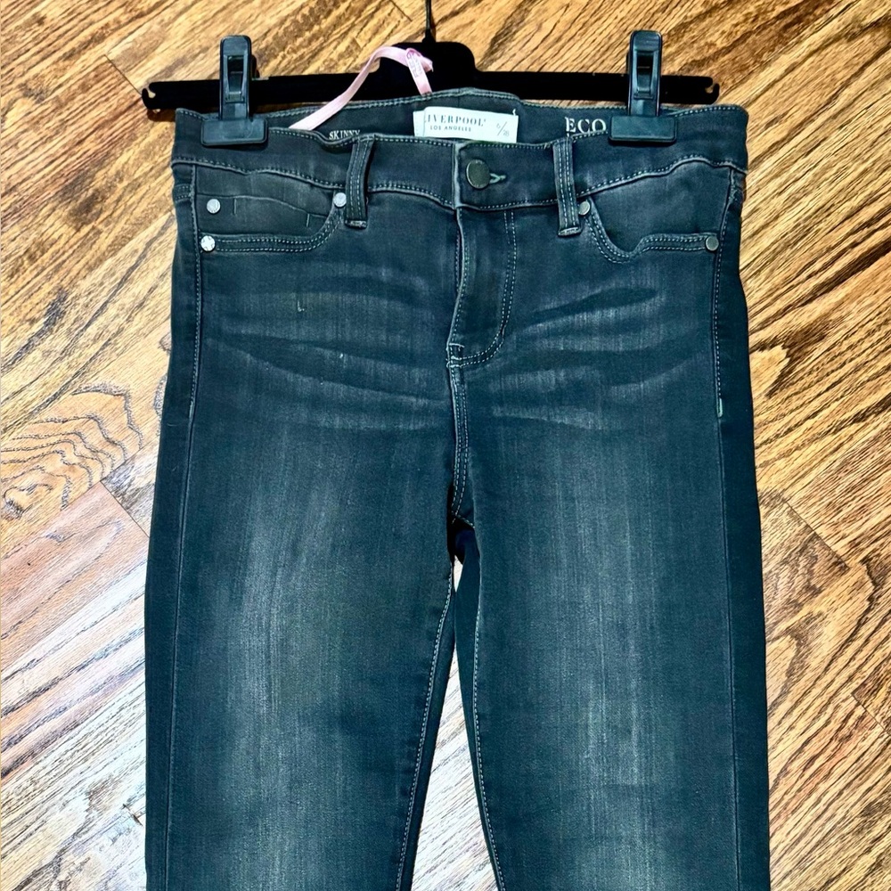 Liverpool Gray Skinny Jeans